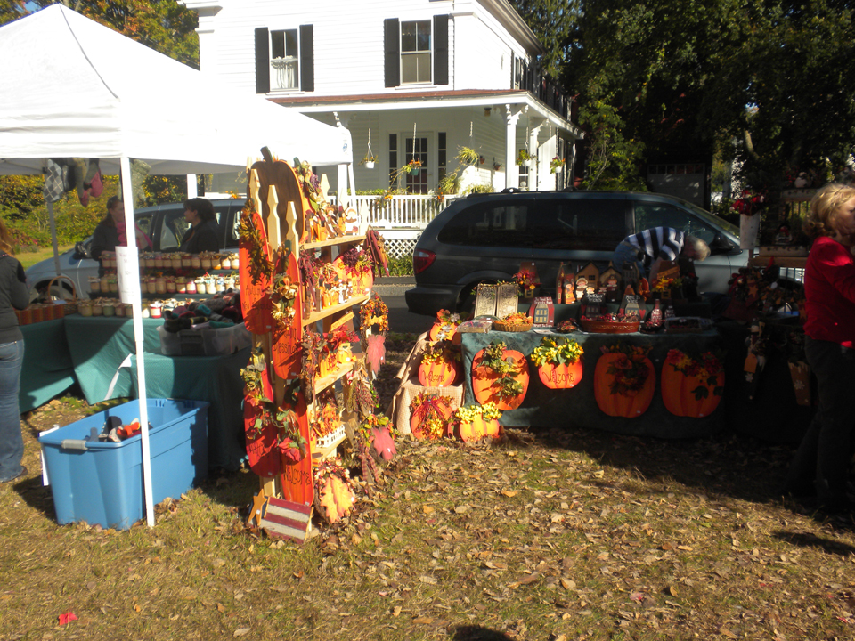 Wooden pumpkins
