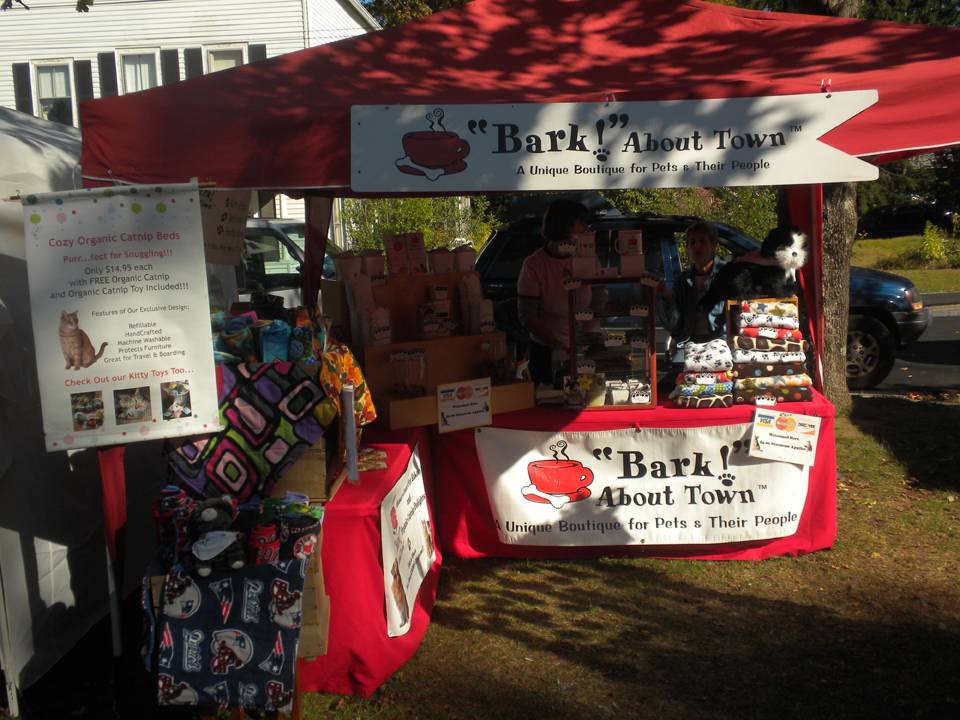 Bark About Town booth
